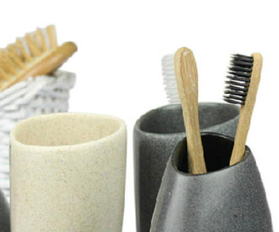 丝普瑞沐浴套装Etna石头纹五件套 匠心工艺，打造自然雅致的卫浴空间